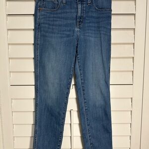 Madewell Blue Skinny Jeans